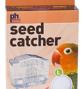 Mesh White Large Seed Catcher