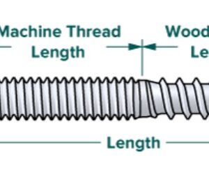 Stainless Steel Hanger Bolt Screw